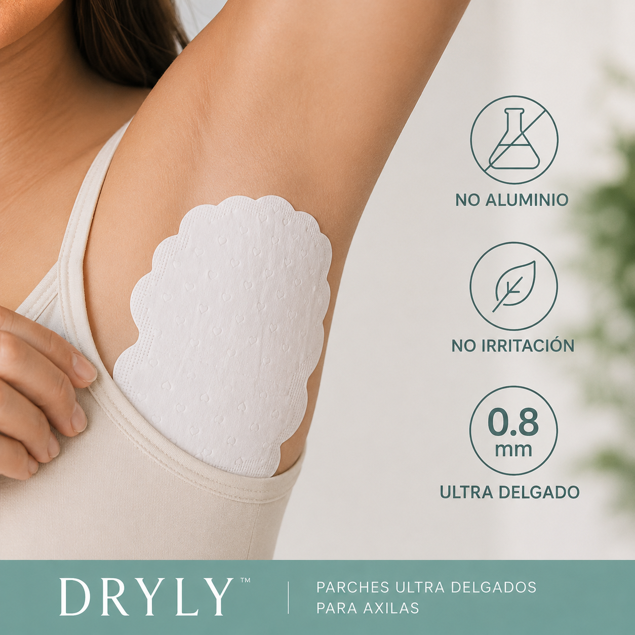 Aluminum-free, no irritation