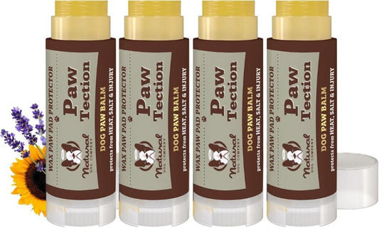 Dog Paw Protection Balm - Natural Wax, Shields Paws from Hot Pavement, Salt & Snow